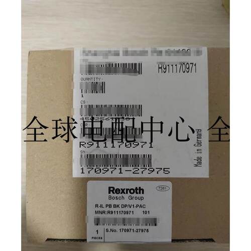 议价R-IL PB BK DP/V1-PAC R911170971-101 R91117097 力士乐模块