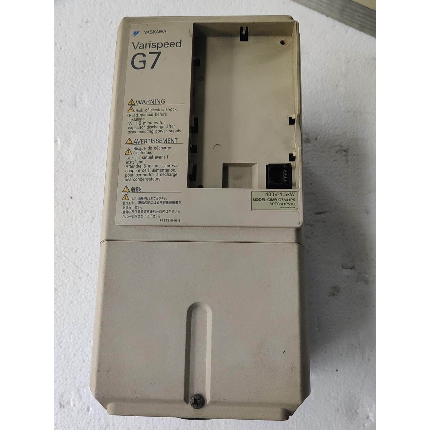 议价安川G7 CIMR-G7A41P5 1.5KW变频器，测（