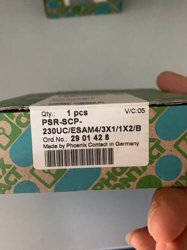 议价2901428 PSR-SCP-230UC/ESAM4/3X1/1X2/B继电器