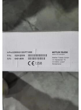议价METTLER TOLEDO梅特勒 InPro3250SG/120/Pt1000 52002559