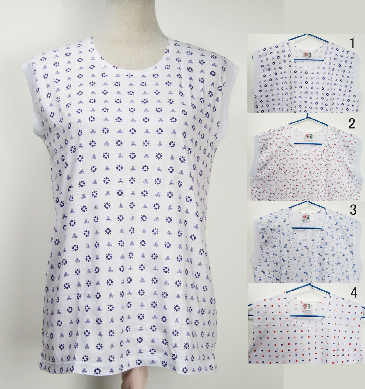 Clearance Price Middle and old age Women's wear Cotton T-shirts T-shirt Socket T-shirt pure cotton Underwear Summer wear Fault code Handlein the Lingerie/Men's underwear/Tracksuit , Sling/Vest/T Shirt  category - from Buy2taobao.com to provide professional Taobao agent buy service