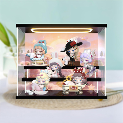 适用AYOR TOYS X DODOSUGAR Miss RARA 人生主角系列回型灯展示盒
