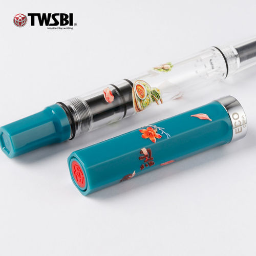 TWSBI三文堂 ECO活塞吸墨式钢笔法翠&潮汕美食学生练字商务送礼