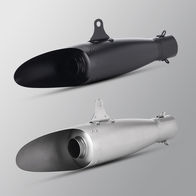 飞艇系列 摩托车通用排气管改装 NINJA300 CBR150 黄龙 尾段排气