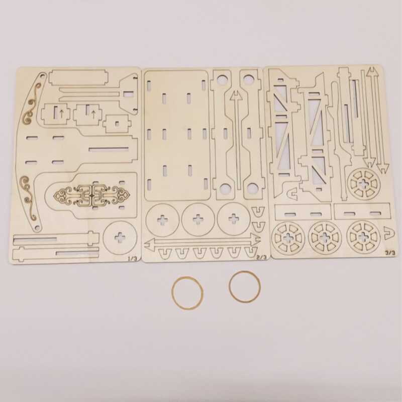 制作战车攻城弩车材料包