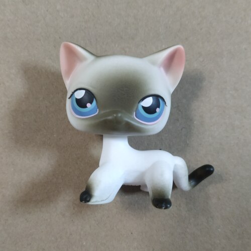 LPS Q版宠物 pet微型可爱的小朋友玩具 黑脸猫 玩具