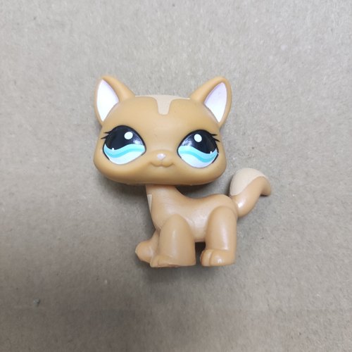 LPS Q版宠物 pet微型可爱的小朋友玩具 黄狗 玩具