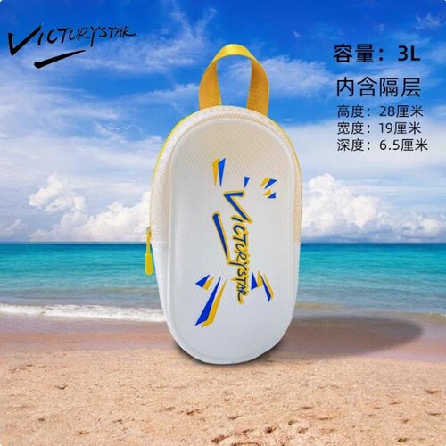 游泳包防水游泳健身旅行洗漱包男女手提收纳半透明沙滩包3L
