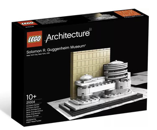 LEGO 21004 乐高积木玩具 Architecture 经典建筑古根海姆博物馆