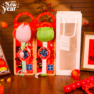 新年礼物养生艾草锤伴手礼2026马年过年春节礼品公司送员工送长辈