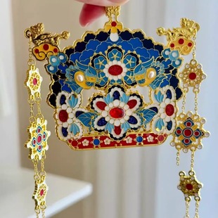 北京故宫有凤来仪凤冠系列金属冰箱贴文创旅游装饰收藏纪念品礼物