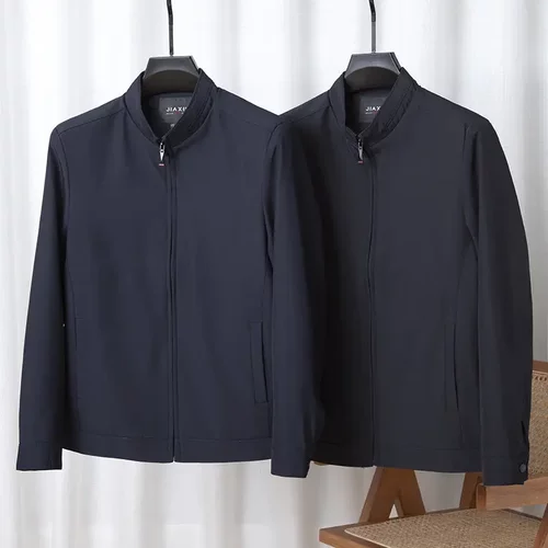 一线大厂订单！笔挺有型！春季休闲通勤商务干部男士翻领夹克外套