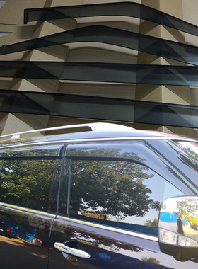 141316款英菲尼迪QX56雨档qx60JX35晴雨挡QX80车窗加厚雨搭片改装