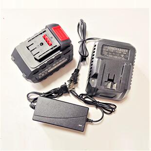 实有48V168VF108V电动扳手冲击角磨机电锤镐钻电锯锂电池坐充电器