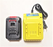 朝能 20V电动扳手电锯电锤角磨机电锤切割电镐电钻机锂电池充电器