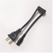 侣字 9801双孔电源线 2882S强光LED探照灯 充电器 2882 依朗迪