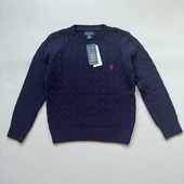 针织毛衣亲子装 2025秋冬新款 男女童儿童中大童纯色圆领长袖