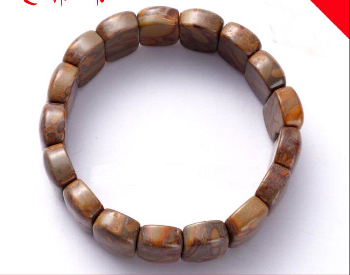 五折包邮天然五彩女娲石手链净化水质shou身美容按摩保健石