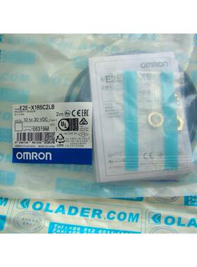 【工控数码】原装正品 欧姆龙接近传感器 E2E-X1R5C2L8 2M 1议价