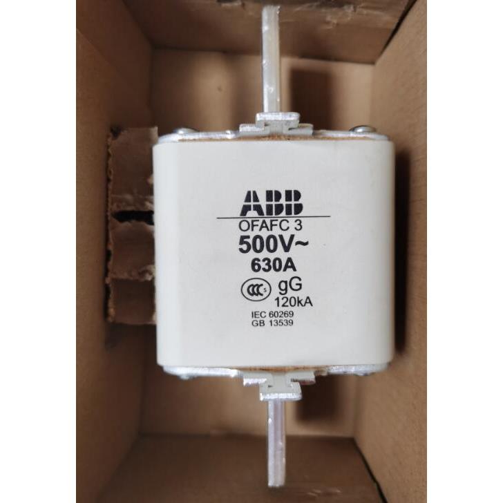 询价原装ABB熔断器 熔芯 OFAFC3GG630 630A 500V 120KA议价
