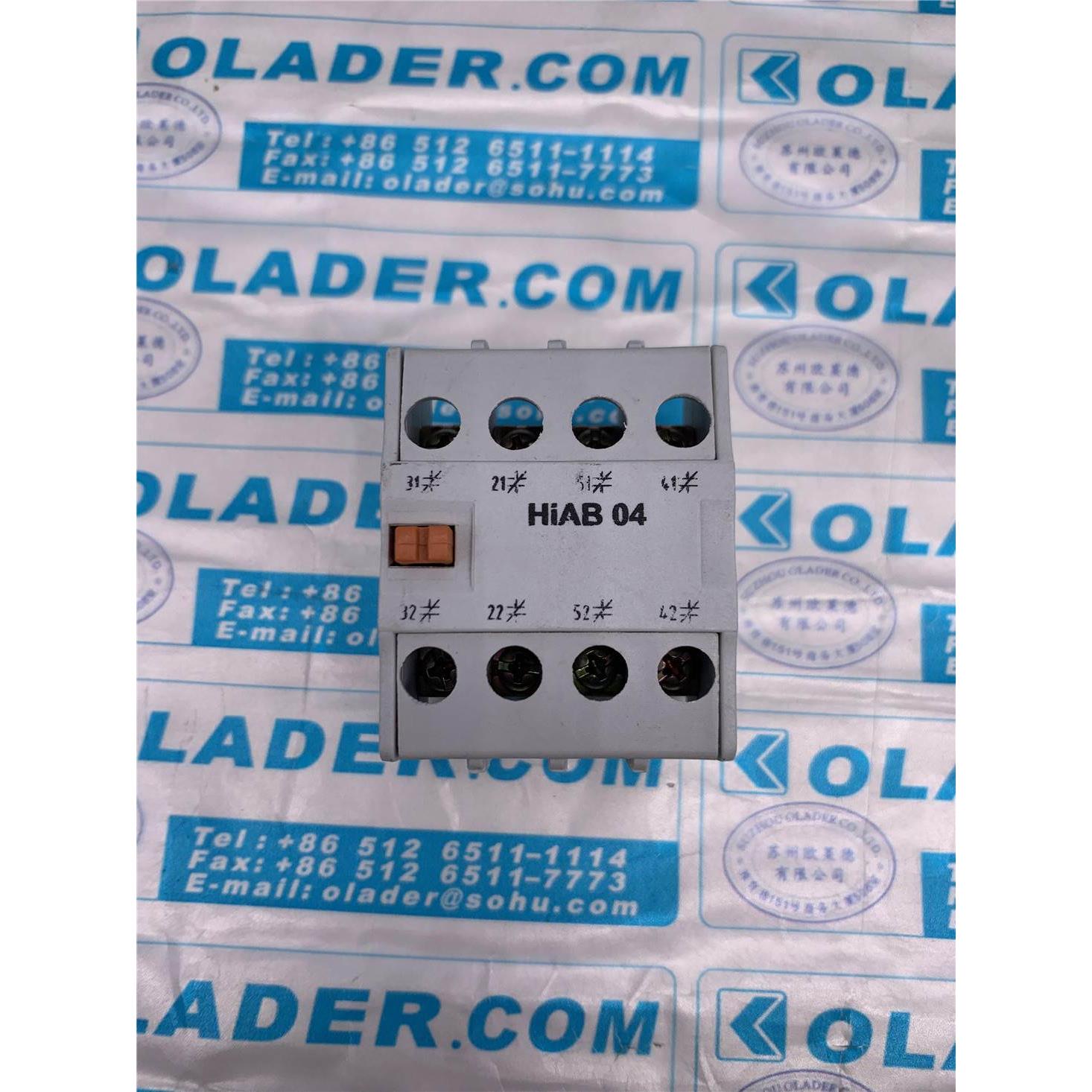 【工控数码】【原装正品】HYUNDAI HIAB04 韩国现代接触器辅助触