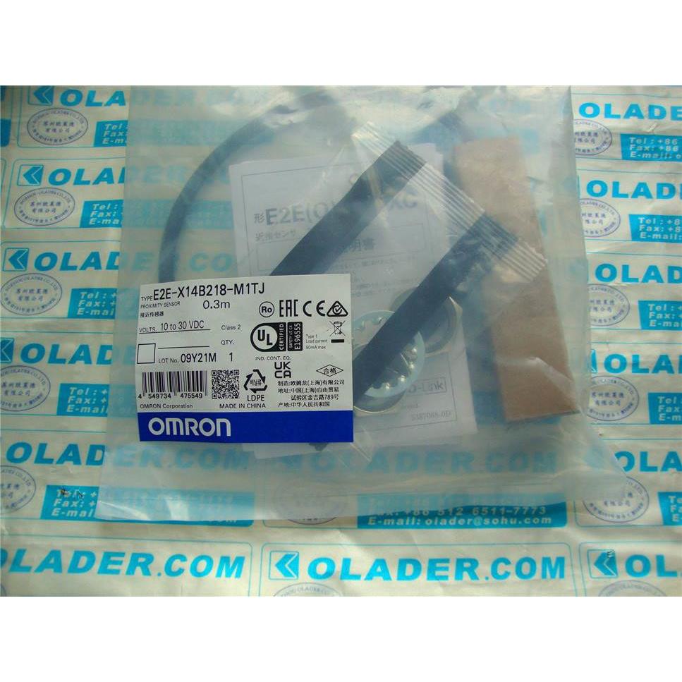【工控数码】正品 欧姆龙接近传感器 E2E-X14B218-M1TJ议价