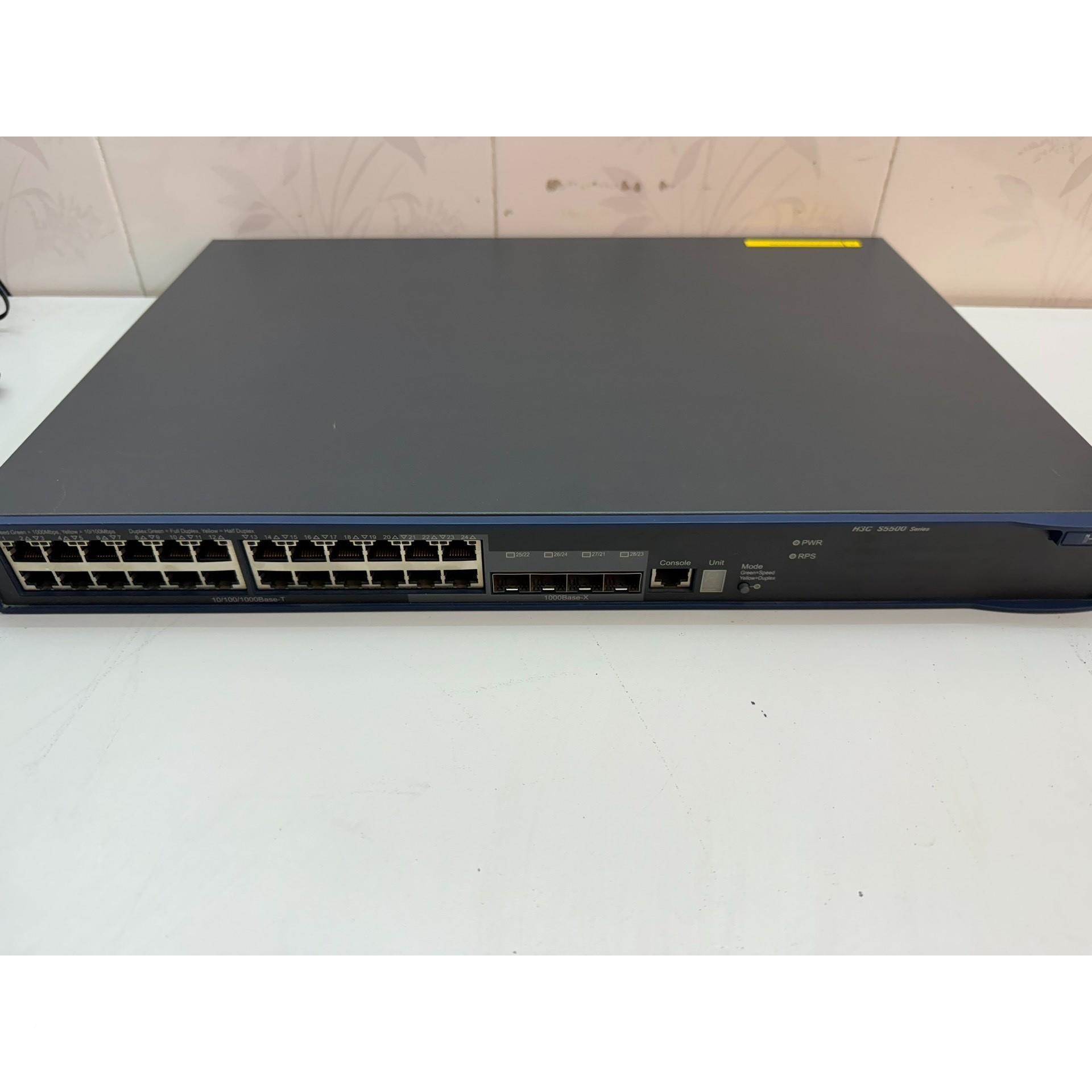 询价H3C S550I0-4P-S 2口千2兆三层交4换机议价