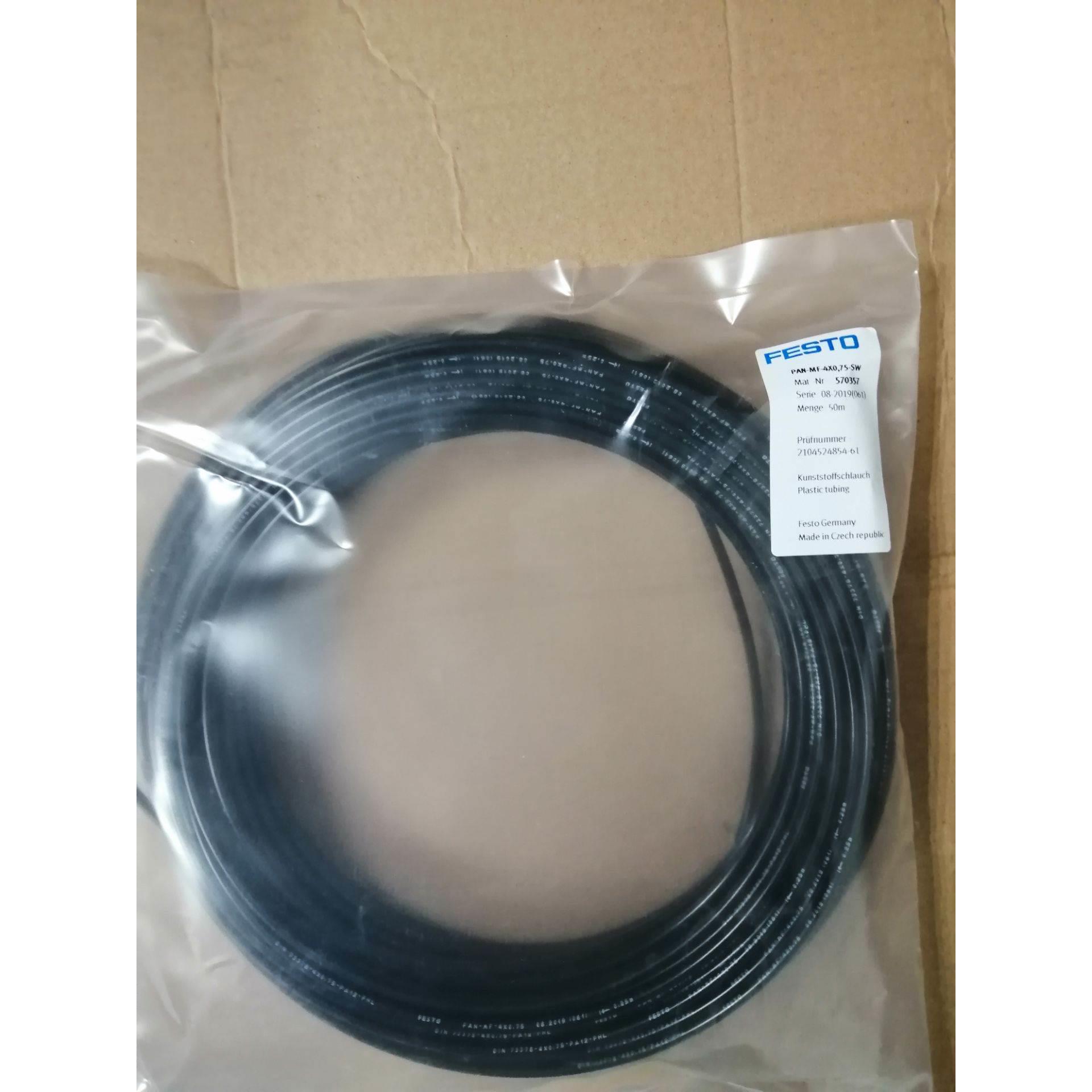【工控数码】询价FESTO 费斯托气管 PAN-MF-4X0,75-SW 570357 50