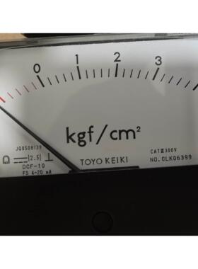 TOYO KEIKI东洋计器压力指示表-1~4kgf/cm? DCF-10议价