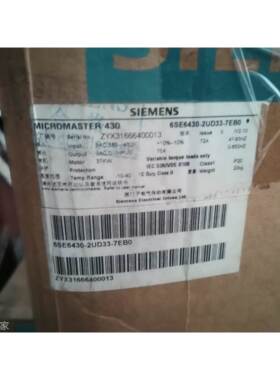 询价S6E6430-2UD33-7EB03 全新西子40变频器37k门w 正品议价