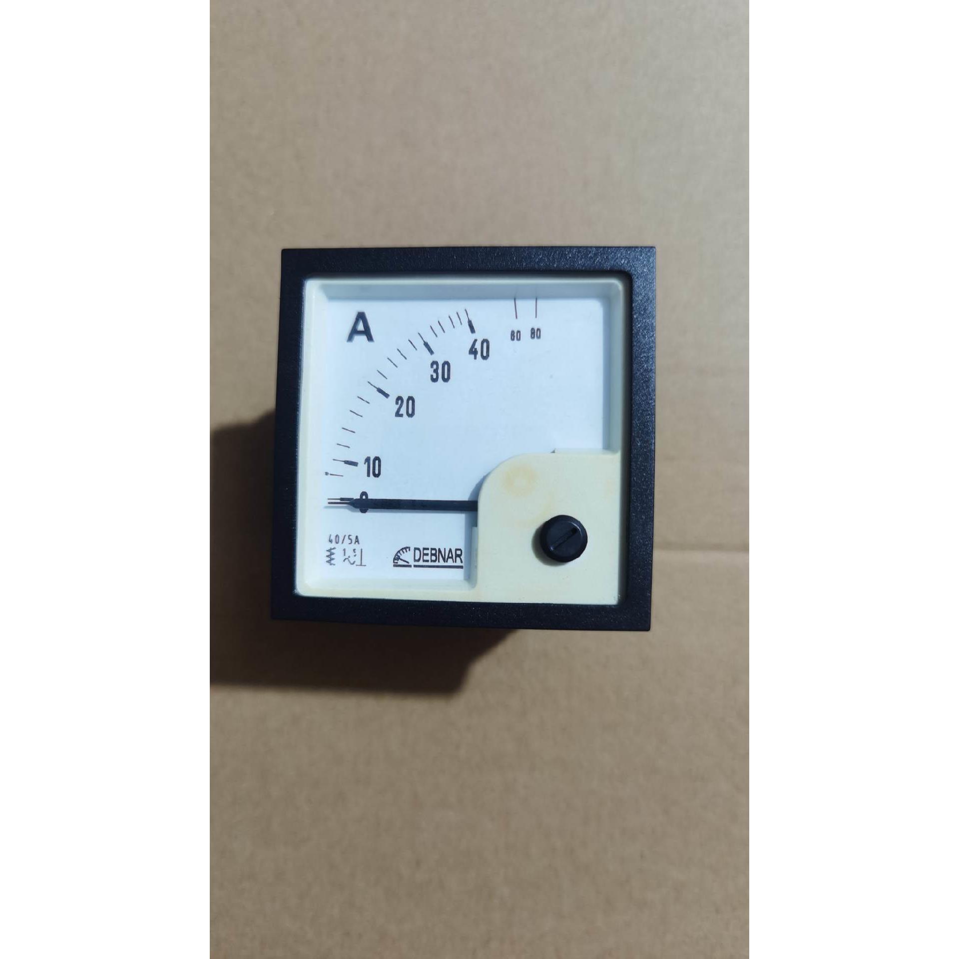【工控数码】DEBNAR电流表0-40A max80A 72*72 5A 2议价