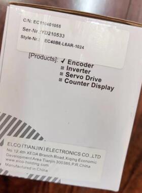 询价ELC4R0B6-L6A-024 全新 ECO1宜科编码器议价