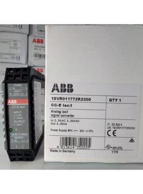 询价全新原装ABB模拟信号转换器， CC-E Iac/I 0-5A 0-20A/4-20mA