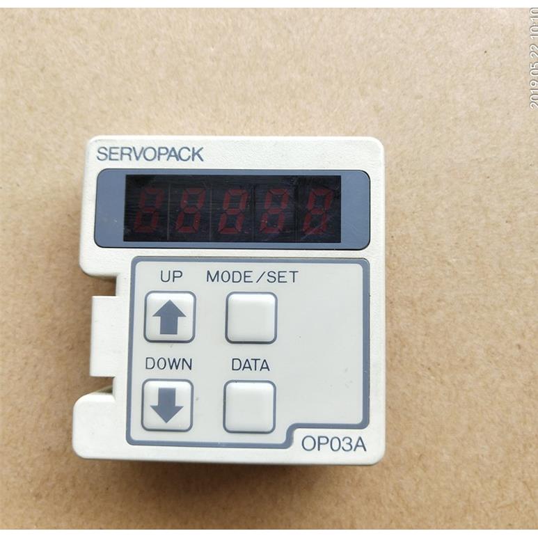 询价二包手原装安川伺服驱动器操作面板JUP-OP0S2A JPUS-OP03A 功