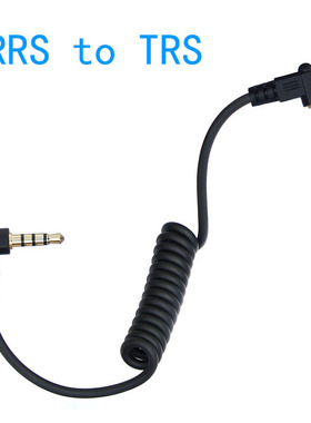 3.5mm TRS转TRRS 麦克话筒接手机适用RODE罗德SC7博雅4段转3段