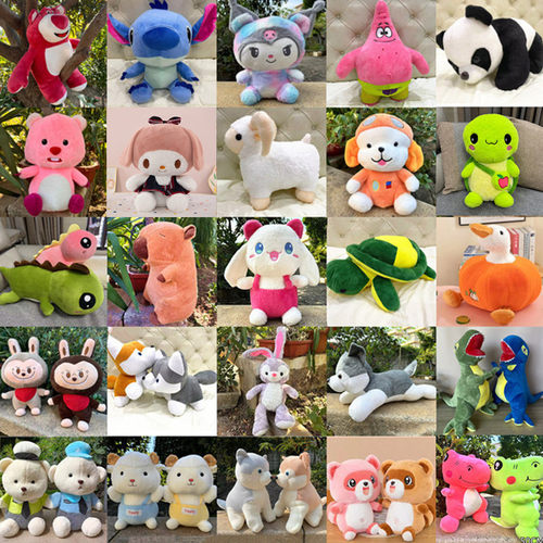 奶龙毛绒玩具卡比巴拉哈士奇乌龟