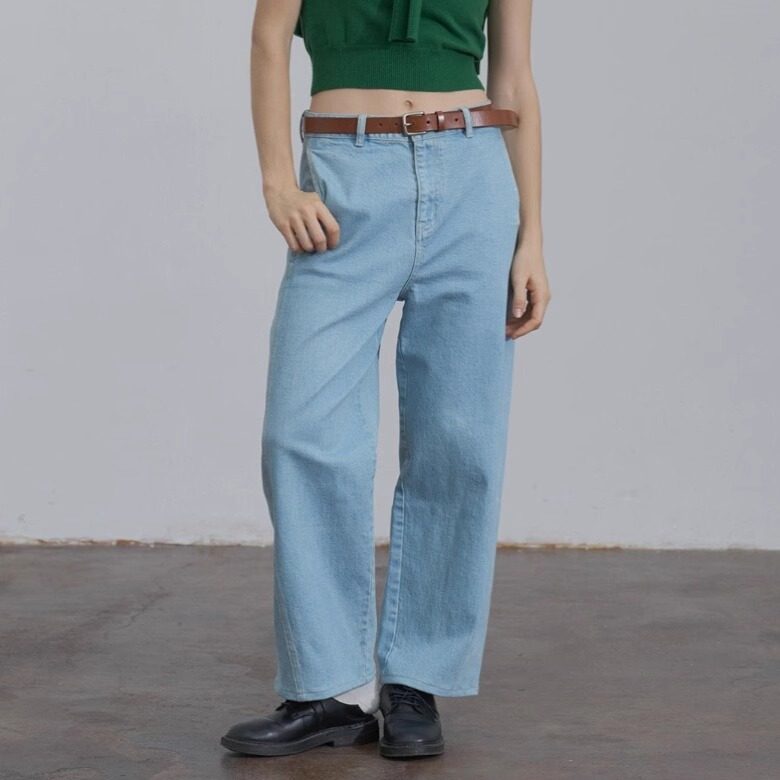 土耳其进口牛仔10分裤WITHSUUGAR