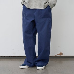 WITHSUUGAR｜四季可穿360克全棉竹节天然酵洗法工长裤 复古做旧