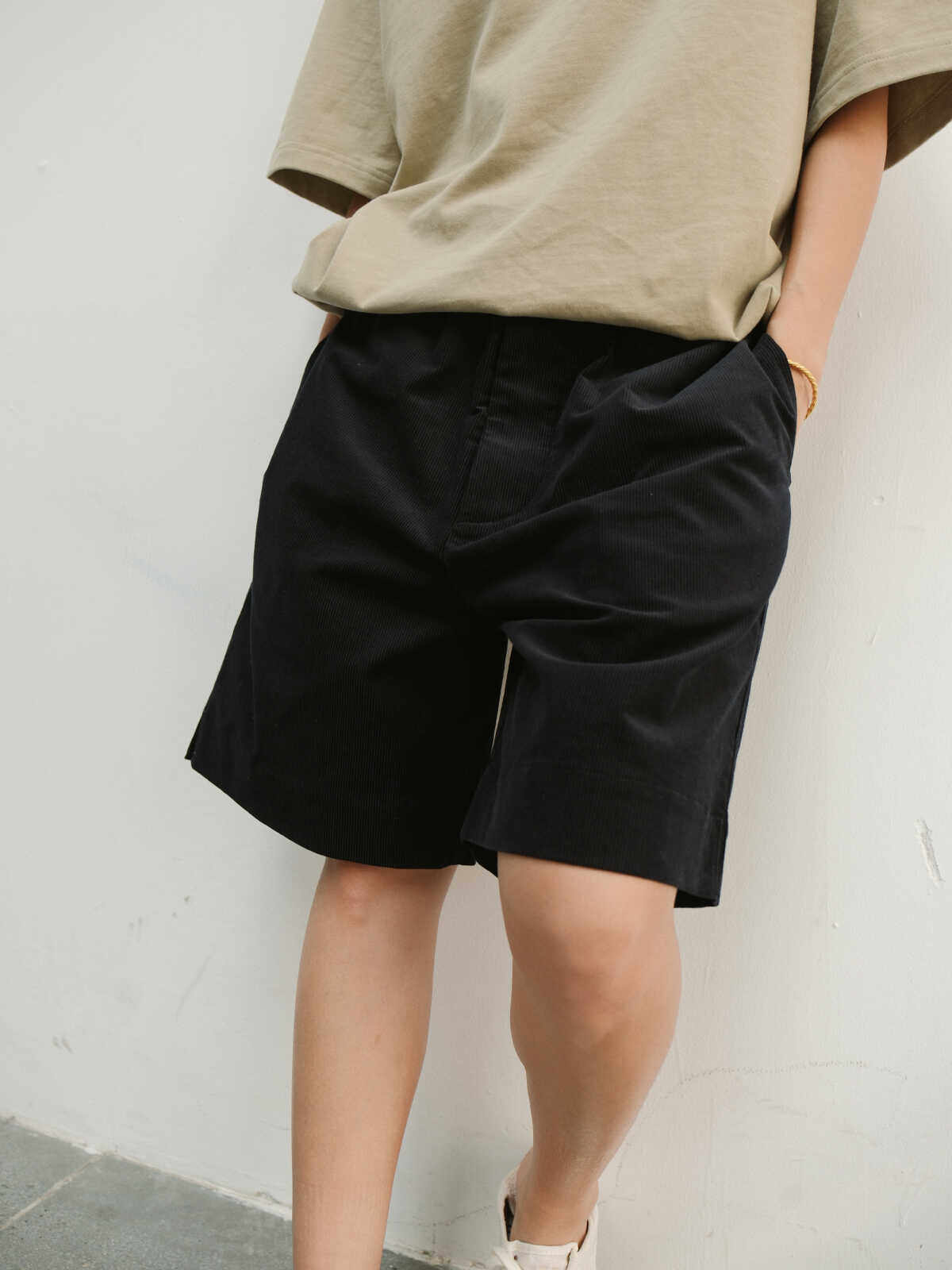 WITHSUUGAR｜新疆长绒棉重磅复古阿美咔叽双抽绳灯芯绒短裤,男装,休闲裤,淘宝优惠券,粉丝福利购,淘宝优惠卷