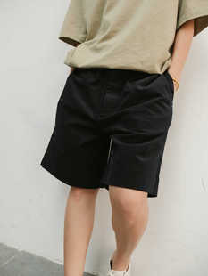 WITHSUUGAR|新疆长绒棉重磅复古阿美咔叽双抽绳灯芯绒短裤