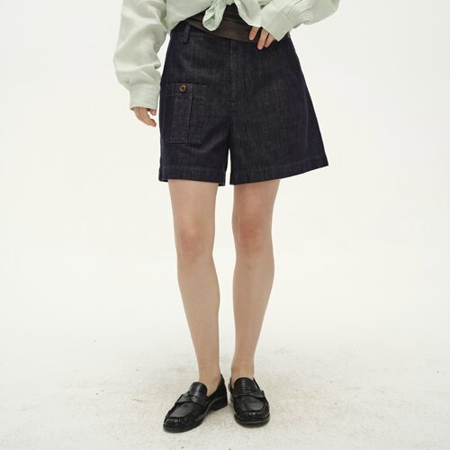 WITHSUUGAR全棉牛仔3分短裤