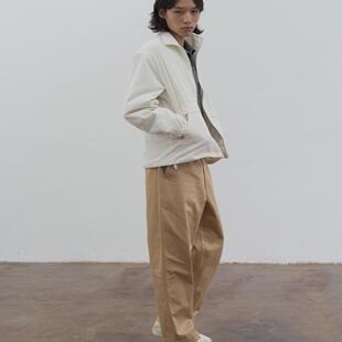 WITHSUUGAR|进口高密全棉斜纹面料直筒休闲长裤