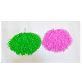 啦啦花球儿童花球拉拉队彩球广场舞手拿花塑料哑光啦啦操花球手花