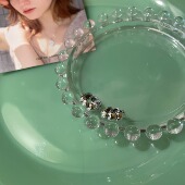 label通体S925纯银复古做旧爱心耳钩韩国博主happyrim同款 out