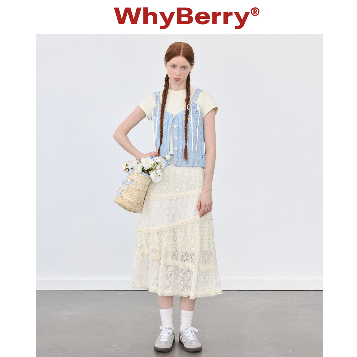 WhyBWhyBerry针织吊带背心