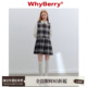 24SS 时髦预科生 短款 WhyBerry 无袖 连衣裙小个子背心裙制服女