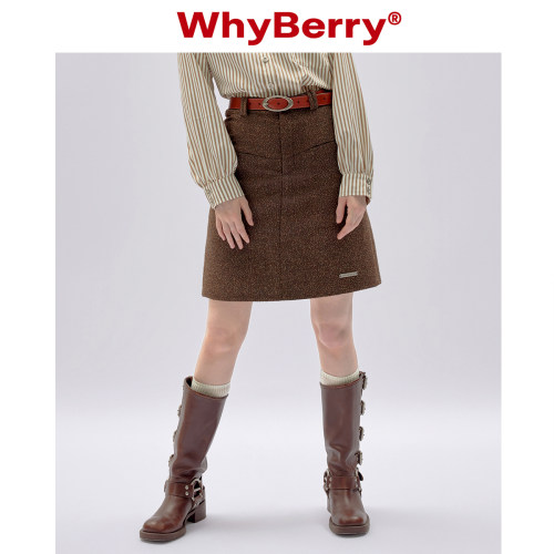 WhyBerry少女短裙半身裙