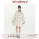 双排扣高级压褶风衣A字中长款 月色协奏 外套大衣 26SS WhyBerry