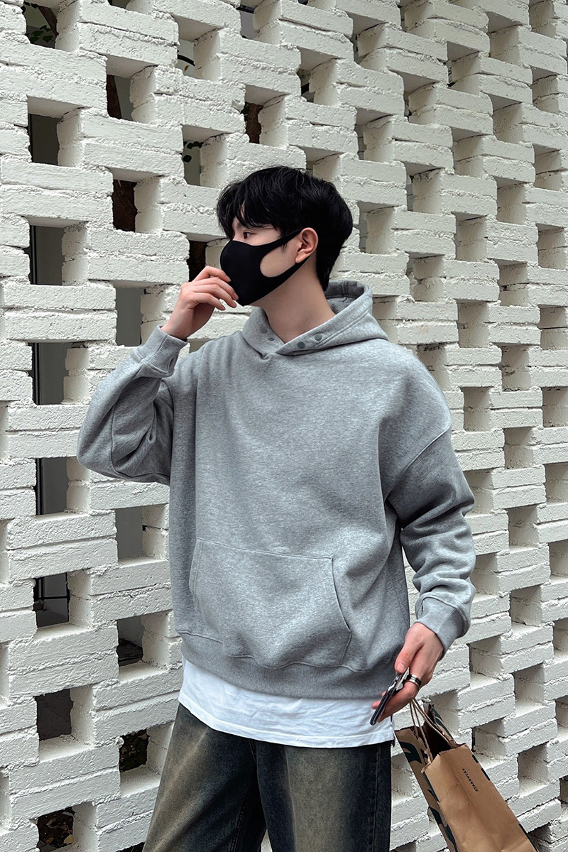 轻熟风连帽套头卫衣W006/P85控118,男装卫衣,电商A242