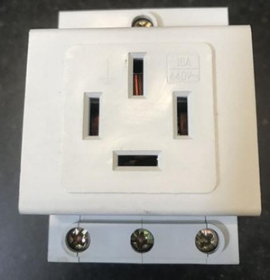 鸿雁盖伊尔AC30模数化插座16A三相四线插座只3